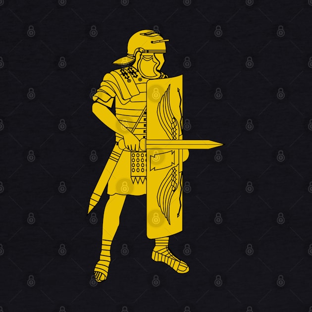 Golden Imperial Roman Legionnaire by PabloDeChenez